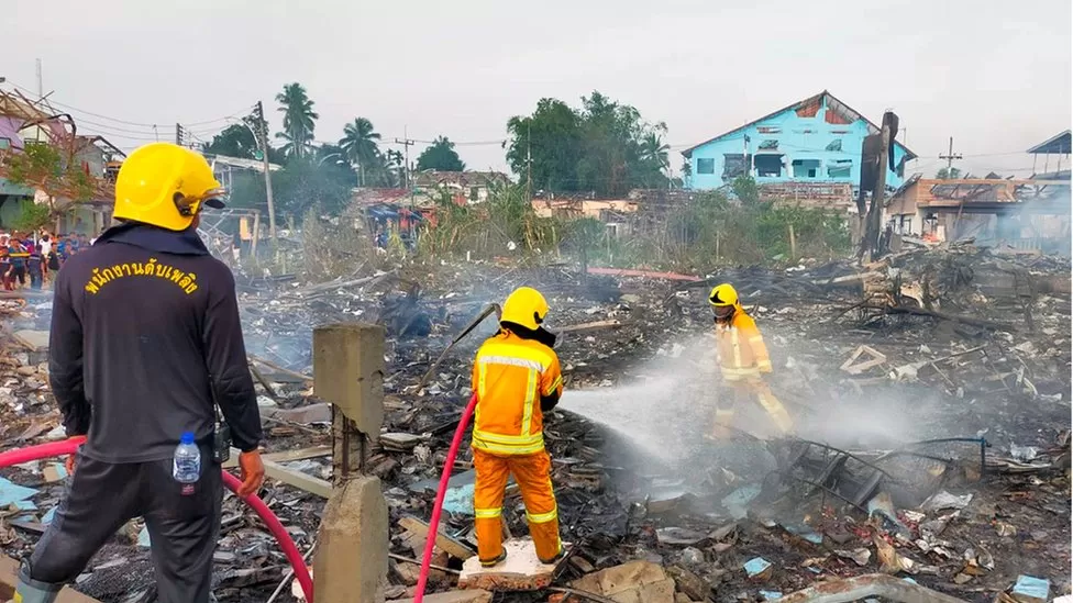 Calamitous Explode at Fireworks Storehouse in Southern Thailand Leaves 9 Lifeless