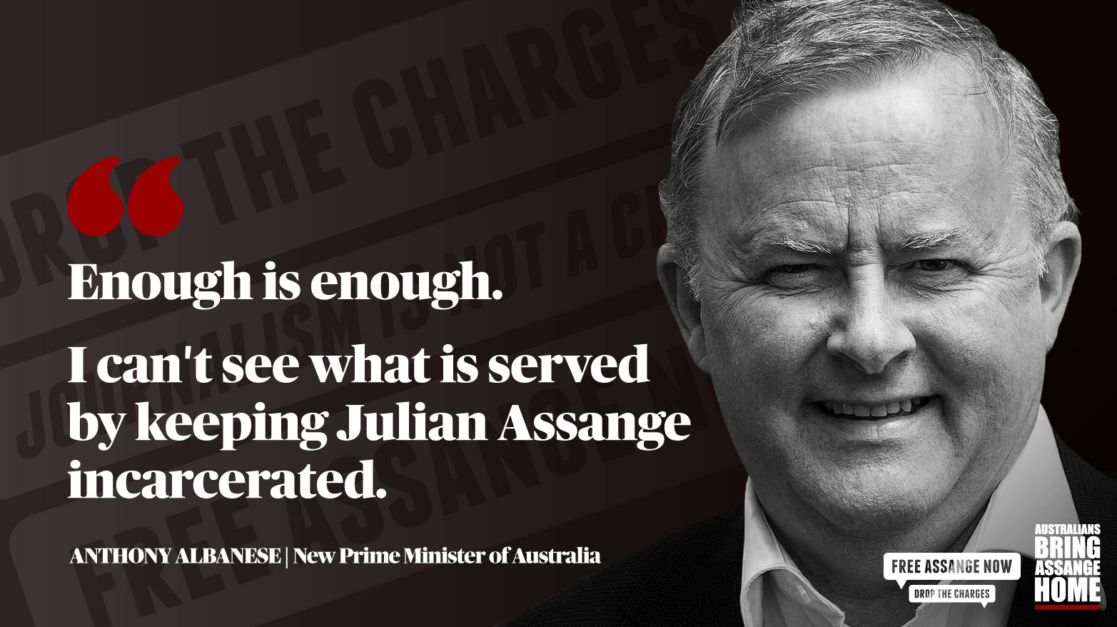 Australia’s Albanese Tells US to Finish its Persecution of Julian Assange
