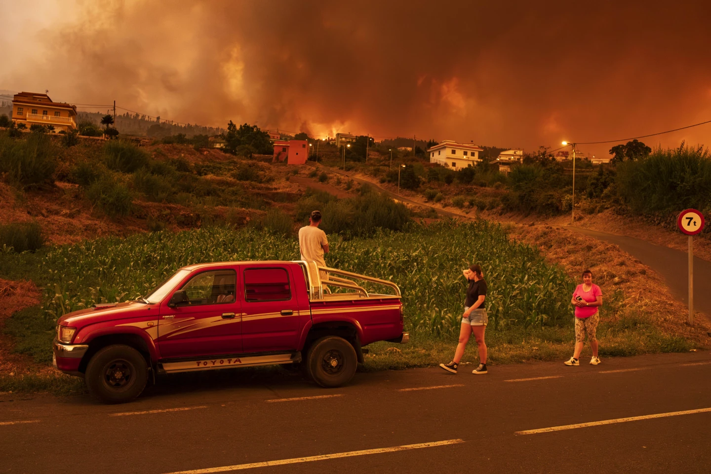 Canary Islands President Says 75,000 Hectare Wildfire Began Intentionally