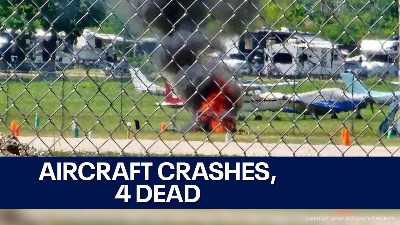 Russian Mig-23 Fighter Jet Crashes at Michigan Breeze Display